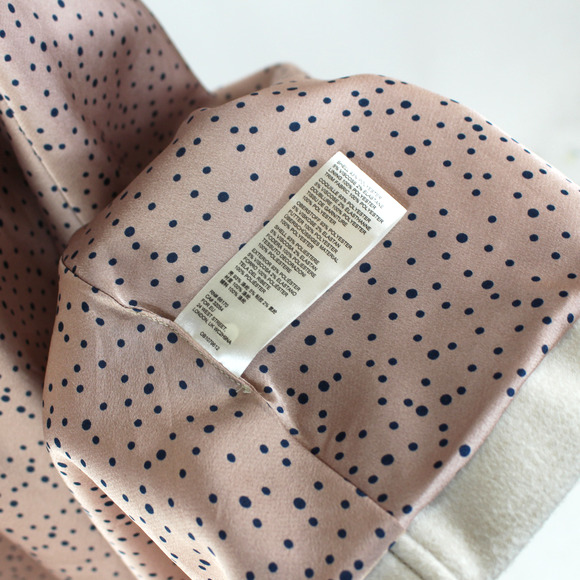 Anthropologie Evaline Textured Coat Natural Oatmeal Shawl Collar A Line Midi 0 - Picture 8 of 8